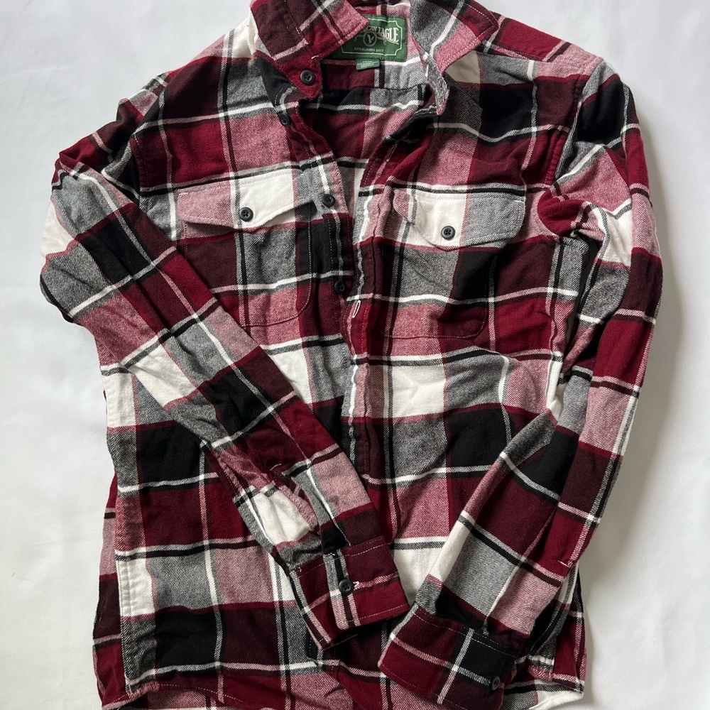 American Eagle Men’s Oversized Flannel - Picture 2 of 3